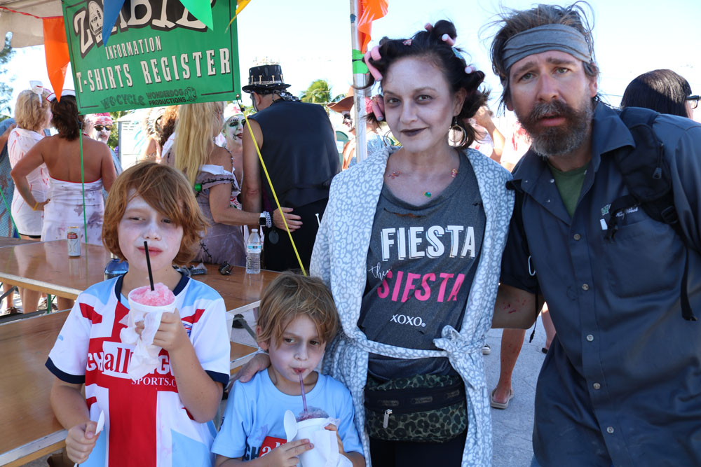 Zombie Bike Ride 2018 photo - Duval Street, Key West